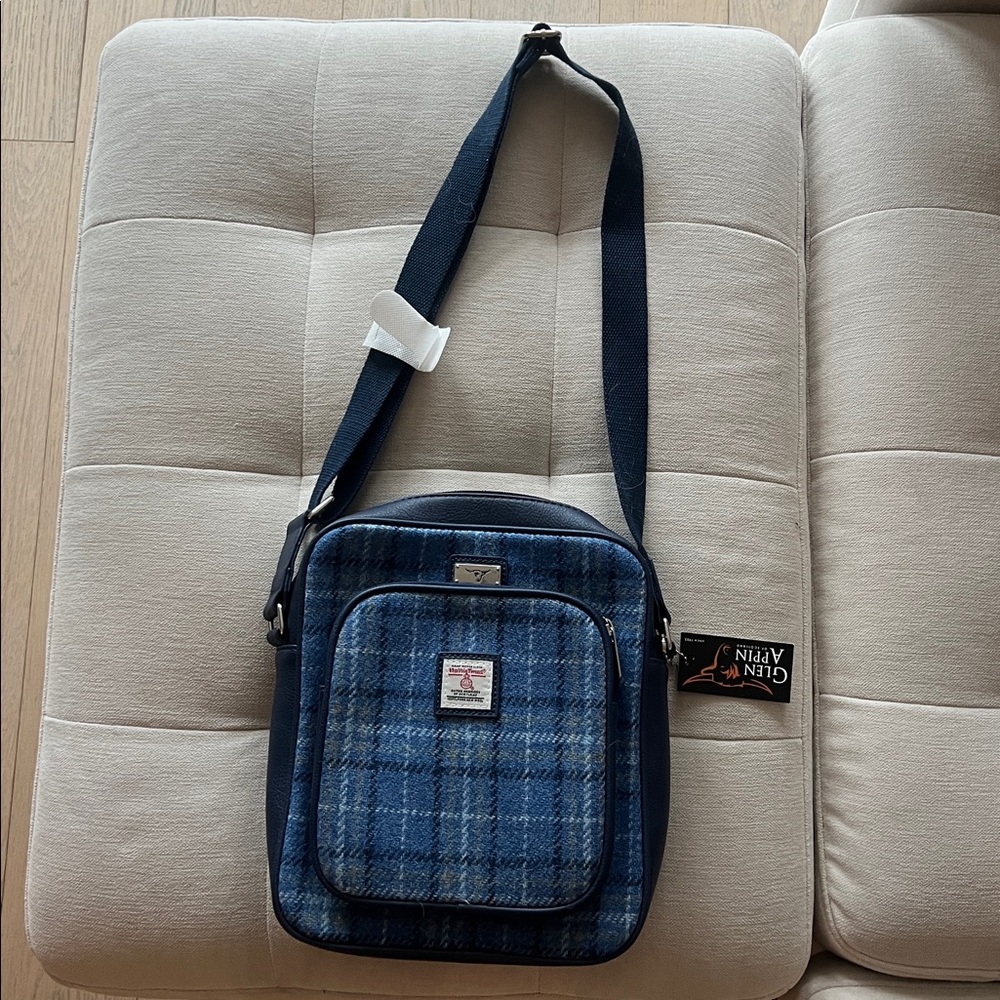 Glen Appin of Scotland 100% pure wood Messenger Bag - Picture 6 of 10